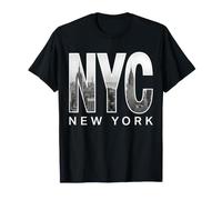 Vista Urbana del Horizonte de la Ciudad de Nueva York de Nueva York Camiseta
