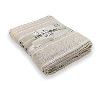 Viste tu hogar 180x260cm Colcha 100% Algodón Extra Suave para Cama 80/90, Colcha Multiuso para Sofa y Cama, Manta Sofá, Cubre sofá, Plaid Sofa, Plaid Cama - Camel B