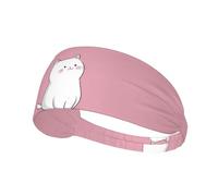 Vístete elástico como una bonita diadema de ejercicio con estampado de gatito, diademas deportivas, perfectas para correr, ciclismo, yoga y mucho más