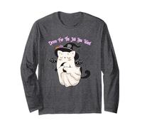 Vístete para el Trabajo Que Quieres Fantasma Bruja murciélago Gato Negro Manga Larga