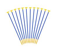 Vistnale 12Pcs Kids Archery Sucker Arrow Safe Hunting Sucker Arrows Plastic Bow Arrows Set Outdoor Target Shooting