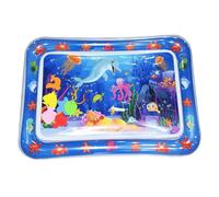 Vistnale Alfombra de Agua para Gatos, Alfombra de Juego para Gatos rellena con Agua de 26x20 Pulgadas, Juego sensorial de PVC Grueso, Tiempo Interactivo Boca Abajo para aburridos de Interior