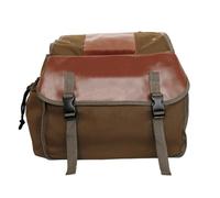 Vistnale Alforjas para Bicicleta, Bolsa de Lona para Bicicleta de Doble Cara, alforja con Compartimento Ampliable y múltiples Bolsillos