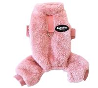 Vistnale Suéter para Perros Abrigo térmico de Invierno para Perros Chaqueta de Cuatro Patas con Anillo de tracción Ropa Linda y Transpirable para pequeños, L | Ropa de poliéster