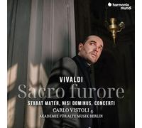 Carlo Vistoli – Sacro Furore (Stabat Mater, Nisi Dominus, Concerti) – CD – Harmonia Mundi