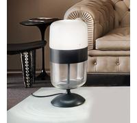 Vistosi Lámpara de mesa Futura vidrio Murano, altura 48 cm