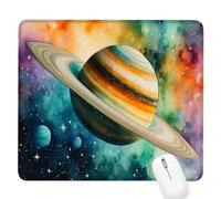 Vistoso Alfombrilla de Ratón Pequeña para Juegos de Velocidad, Mouse Pad Cielo Estrellado 240x200x3mm Alfombrillas Ratón Tamaño Pequeña Bordes Cosidos, Antideslizante Alfombrilla Escritorio D-572