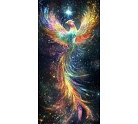 Vistoso Diamond Painting SueñO Diamond Painting Niños DIY Kit Punto de Cruz 5D Bordado Manualidades Adultos Pintura Diamante Adultos Mosaico Cuadro Diamantes, para Pared Decoration 25x50cm F - 542