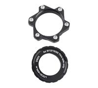 Vistreck 1 Uds. Adaptador de Bloqueo Central de Buje Bicicleta Montaña para Rotor Freno Disco 6 Pernos