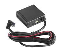 Vistreck Adaptador Auxiliar para Coche, Receptor con Enchufe USB de 3,5mm para Radios, Compatible con Tarjeta TF y USB, Sonido HI-FI