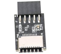 Vistreck Adaptador USB2.0 a Tipo E - Hembra de 9 Pines a Tipo C Frontal de 20 Pines para Compatibilidad con Placa Base