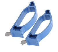 Vistreck Afilador de Cuchillos para Pesca en Hielo, Cortador Compacto de Cuchillas para Pesca en Hielo, Accesorio Práctico, 2 uds.