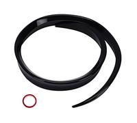 Vistreck Alerón Trasero Universal para Maletero de Coche, Color Negro Brillante, para Estilo y Micrófonos Aerodinámicos Mejorados, 120 Cm X 4 Cm