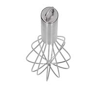 Vistreck Batidor Manual de Acero Inoxidable - Batidor de Huevos 6 Hilos para Cocinar, Mezclar y Hornear (huevos acero inoxidable 10)