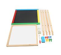 Vistreck Caballete de Arte para niños: Tablero de Dibujo Multifuncional Madera Doble Cara para Edades 3 a 12 Años