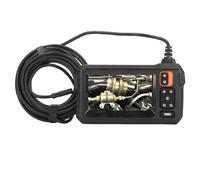 Vistreck Cámara Endoscópica Industrial con Lente de 8 Mm y Pantalla HD para Inspección de Mantenimiento Automotriz