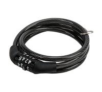 Vistreck Candado de Combinación Yale - Candado de Cable con Código 4 Dígitos para Bicicletas Montaña y Ciclos