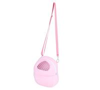 Vistreck Cómoda Bolsa Transportadora para Mascotas para Animales pequeños: Fácil de Transportar, Diseño de Felpa Cálido, Correa Ajustable, Cierre Cremallera, Se Adapta a Hámsteres, Setos y Más