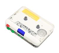 Vistreck Convertidor de Casete USB a MP3 - Reproductor de Cinta Portátil con Conector 3,5 Mm - Fácil Plug and Play para Portátiles y Altavoces