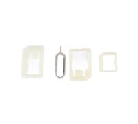 Vistreck Cortador de Tarjetas SIM Universal 3 en 1: Convierte Estándar a Micro/Nano + 3 Adaptadores y Aguja