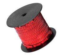 Vistreck Cuerda Decorativa de 6 Mm con Lentejuelas de 100 Yardas para Ropa, Manualidades y Accesorios (100 yardas/rollo)