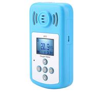 Vistreck Detector de Fugas de Gas Oxígeno Azul Digital 803 - Rango 10~50 ℃ con Alarma Sonido y Luz