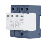 Vistreck Dispositivo de Protección contra Sobretensiones 40KA 4P SPD para AC 275V - Instalación en Carril DIN, Descarga Rápida, Protección contra Rotura Térmica