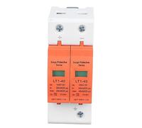 Vistreck Dispositivo de Protección contra Sobretensiones Protector Fotovoltaico 2P de 1000 V CC con Protección contra Sobrecorriente y Sobretensión 20KA-40KA
