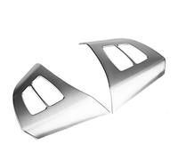 Vistreck Embellecedor de Botón de Volante Cromado, 2 uds., para X5 E70 2008-2013, Cubierta Decorativa única