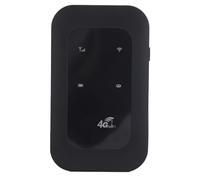 Vistreck Enrutador WiFi Portátil 4G LTE para 10 Usuarios con Ranura Micro SIM - Hotspot Móvil para Asia, Sudeste Asiático, África y Medio Oriente - Negro