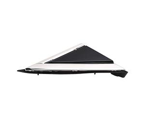 Vistreck Espejo Esquina Triángulo Moldura, Mejora Exterior para SRX | Hecho de material ABS, este embellecedor de espejo retrovisor se adapta a SRX 2010-2016, añadiendo estilo y protección.
