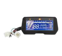 Vistreck Indicador LCD para Tablero de Motocicleta de 12000 RPM con Temperatura y Ajustables - Modelos 2/4 Cilindros