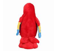 Vistreck Juguete de Loro de Peluche Eléctrico Lindo Dibujos Animados: Juguete único para Aprender a Hablar y Cantar para Niños (Rojo)