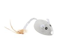 Vistreck Juguete de Ratón para Gato con Carga USB, Juguete Interactivo de Ratón en Movimiento Automático para Gatitos, Realista, Seguro y Divertido Jugar en Interiores