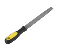 Vistreck Lima Plana de 8 Pulgadas con, Hoja Lisa para Afilar Metales, Herramienta de Borde Ideal para Ingenieros