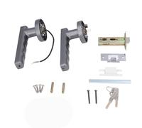 Vistreck Manija de Puerta Inteligente con Huella Dactilar y Entrada sin Llave, Cerradura Electrónica de Reconocimiento Rápido 3D para Hogar y Oficina