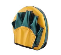 Vistreck Manoplas de Boxeo Curvadas para Niños, Mini Almohadillas de Enfoque, Boxeo Ligeros para Entrenamiento Taekwondo y Sanda (Amarilla)