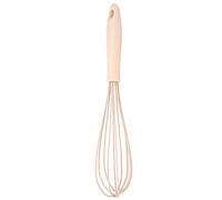 Vistreck Mini Batidor de Huevos Manual de Silicona - Mezclador Cocina Portátil para Huevos, Leche y Más - Utensilio Cocina Rosa
