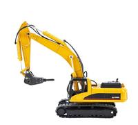 Vistreck Modelo de Excavadora de Construcción Aleación 1:50: Vehículo Ingeniería Realista para Coleccionistas y Niños
