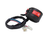 Vistreck Palanca de Estrangulación del Interruptor de Luz Arranque del Manillar Izquierdo 22mm para PIT PRO Trail Dirt Quad Bike ATV