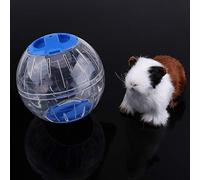 Vistreck Pelota de Ejercicio para Hámster de 12 Cm, Juguete Pequeño para Mascotas Jerbos y Hámsteres en Rosa, Azul y Naranja (Azul)