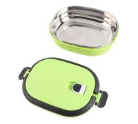 Vistreck Portátil de Acero Inoxidable con Aislamiento, Recipiente Térmico para Comida para Picnic Al Aire Libre (1 nivel)