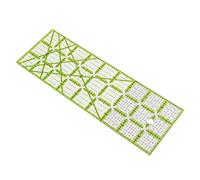 Vistreck Regla de Acolchado Rectangular Acrílica para Cortar Telas de Forma Sencilla y Precisa, Herramienta Costura Fácil Usar