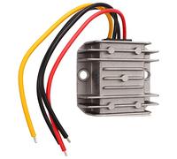 Vistreck Regulador Convertidor de Potencia de 24 V A 12 V - Convertidor Reductor 120 W 10 A Resistente Al Agua para Vehículos, Seguridad, Sistemas Solares