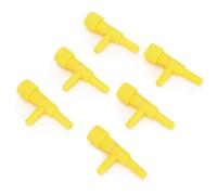 Vistreck Regulador de Válvula de Interruptor Flujo Aire Ajustable 20 Piezas para Control Oxígeno Tanque Peces Acuario