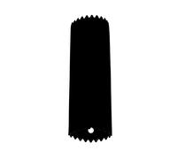 Vistreck Rodillo de Tubo Pelador de Ajos Silicona, Herramienta Cocina para Quitar la Piel del Ajo Fácil (Negro)