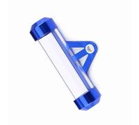 Vistreck Soporte Universal para Tubo de Disco Fiscal para Motocicleta, Marco de Aleación Aluminio Resistente Al Agua, Elegante y Funcional (Azul)