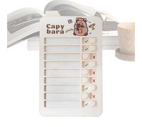 Visual Daily Schedule Chart, Behavior Routine Board, 40x30cm Magnetic Activity Planner with Removable Cards, Sturdy & Paper Design, Educational Colorful Style, Learning Aid for Boys or Girls