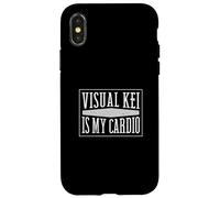 Visual Kei Es Mi Cardio Japonés Rock Music Visual Kei Lover Carcasa para iPhone X/XS