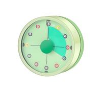 Visual Timer - 1.38 Inches Wind-Up Mechanical Timer for Cooking, Work, School with Decibel Alarm, Time Management Tool Classroom Desk, Study, Kitchen, Home Office, Compact, Easy-To-Use